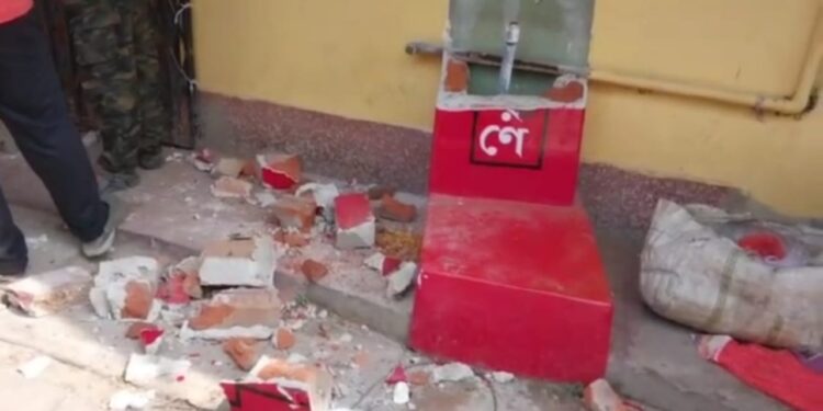 এবার সিপিএমের পার্টি অফিস ভাঙচুরের অভিযোগ উঠলো তৃণমূলের বিরুদ্ধে