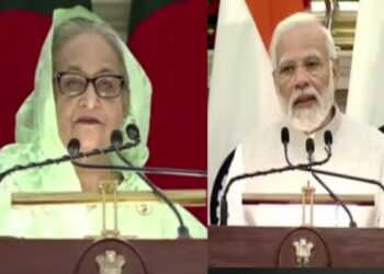 চার দিনের সফরে ভারতে এলেন বাংলাদেশের প্রধানমন্ত্রী শেখ হাসিনা