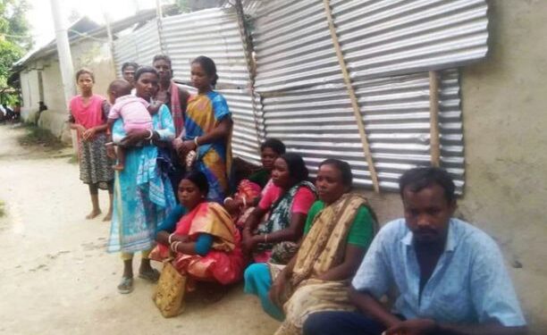 আদিবাসীদের ঘর দিয়েছিল সরকার, কেড়ে নিল জিহাদিরা