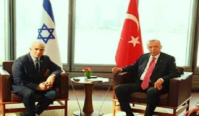 ইসরায়েলের প্রধানমন্ত্রীর সঙ্গে তুরস্কের প্রেসিডেন্টের রুদ্ধদ্বার বৈঠক