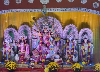 ফিলাডেলফিয়ায় দুর্গোৎসবে মেতে উঠল প্রবাসী বাঙালিরা