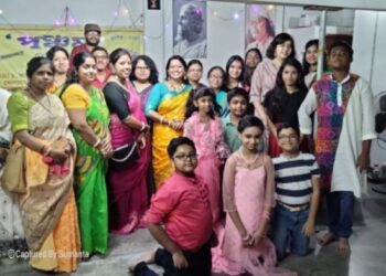 বিজয়া সম্মিলনী আয়োজিত হল বেহালার পঞ্চম মিউজিক অ্যাকাডেমীতে