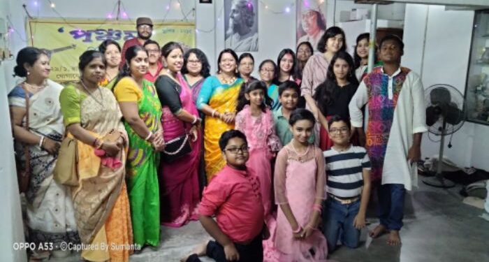 বিজয়া সম্মিলনী আয়োজিত হল বেহালার পঞ্চম মিউজিক অ্যাকাডেমীতে