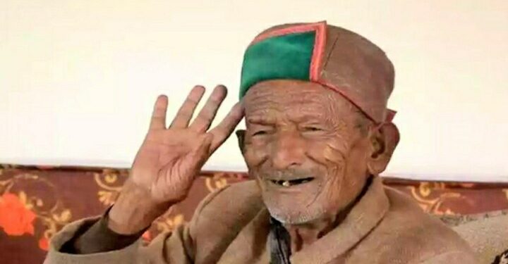 স্বাধীন ভারতের প্রথম ভোটার শ্যাম শরণ নেগির মৃত্যু