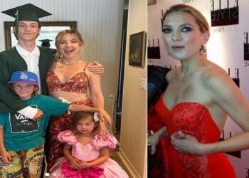 তিন স্বামীর তিন সন্তানকে নিয়ে সুখের সংসার হলিউডের অভিনেত্রী কেট হাডসনের