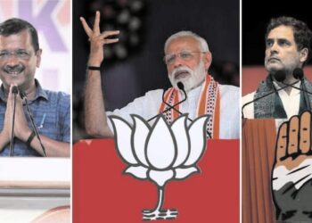 প্রাথমিক গননায় গুজরাট ও হিমাচলে এগিয়ে বিজেপি