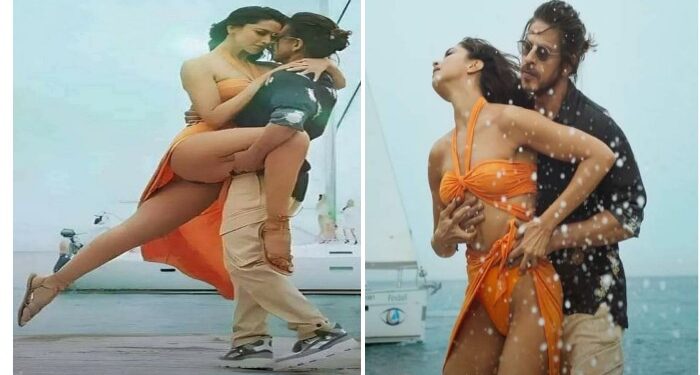 ‘পাঠান’ ছবিতে ‘বেশরম রঙ’ গানে গেরুয়া রঙের বিকিনি পরা দীপিকার সঙ্গে শাহরুখ খান, সোশ্যাল মিডিয়ায় শুরু হয়েছে হ্যাশট্যাগ বয়কট ট্রেন্ড