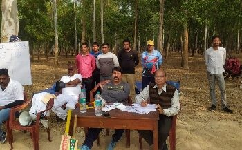 বনকর্মীদের সিলেকশন ট্রায়াল হলো আউশগ্রামে