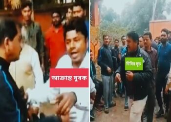 মন্ত্রীকে অনুন্নয়ন নিয়ে অভিযোগ জানাতে গিয়ে ‘দিদির দূত’-এর চড় খেলেন যুবক