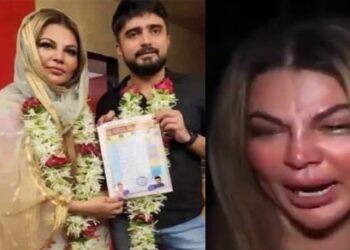 প্রেমিক আদিল খান বিয়ে অস্বীকার করায় কান্নায় ভেঙে পড়লেন রাখি সাওয়ান্ত