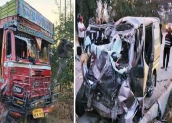 মুম্বাই-গোয়া মহাসড়কে ৪ চাকা গাড়ি-ট্রাক সংঘর্ষ, নিহত এক শিশুসহ ৯