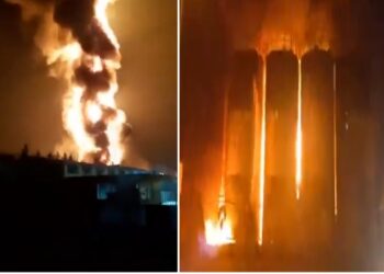 ইরানের গোলাবারুদ কারখানায় ভয়ঙ্কর বিস্ফোরণ