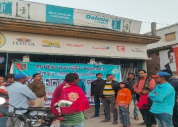 তারাপীঠ থানার উদ্যোগে ডেঙ্গু সচেতনতা প্রচার