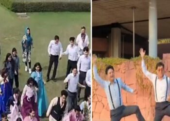 ভারতে দক্ষিণ কোরিয়ার দূতাবাসের কর্মীদের ‘আরআরআর’ সিনেমার গানের তালে নৃত্যের প্রশংসা করলে প্রধানমন্ত্রী