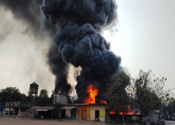 বড়শুলের বিএসএনএলের টেলিফোন এক্সচেঞ্জে ভয়াবয় অগ্নিকান্ড, বিঘ্নিত টেলি পরিষেবা