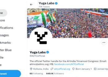 তৃণমূল কংগ্রেসের টুইটার অ্যাকাউন্ট হ্যাক, নতুন নাম “যুগা ল্যাবস নিউজ”