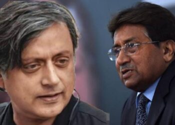 পারভেজ মোশাররফকে “শান্তির জন্য প্রকৃত শক্তি” বলে অবিহত করলেন  কংগ্রেস নেতা শশী থারুর