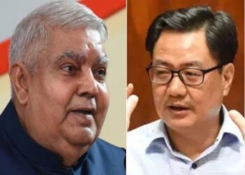 কলেজিয়ামের বিরুদ্ধে মুখ খোলায় আইনমন্ত্রী ও উপরাষ্ট্রপতির বিরুদ্ধে জনস্বার্থ মামলা