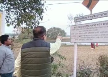 বর্ধমানের গ্রামীণ এলাকার প্রধানমন্ত্রী গ্রাম সড়ক যোজনার কাজ দেখে ভূয়সী প্রশংশা করলেন কেন্দ্রীয় প্রতিনিধিরা