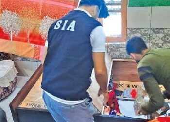 সন্ত্রাসবাদ মামলার শ্রীনগর জুড়ে ব্যাপক তল্লাশি অভিযান স্টেট ইনভেস্টিগেশন এজেন্সির