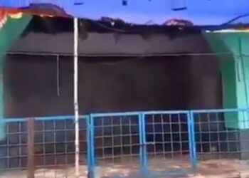 রাজশাহীর তানোর থানার ওসির নেতৃত্বে হিন্দুদের ধর্মস্থলে ভাঙচুর