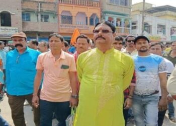 তারাপীঠে তৃণমূলের উদ্যোগে পালিত হল রামনবমী