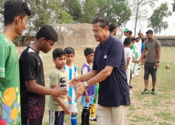 মেমারিতে স্পোর্টস একাডেমির উদ্বোধন