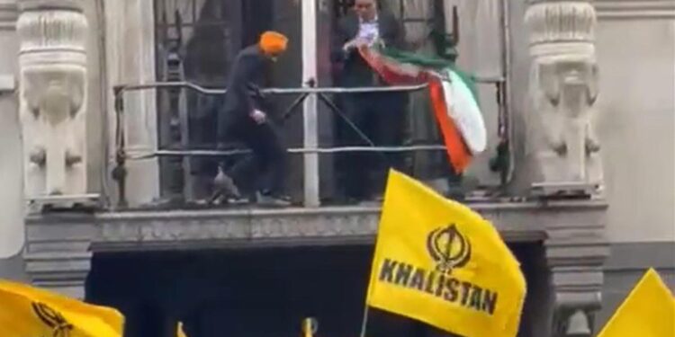 সান ফ্রান্সিসকোতে ভারতীয় দূতাবাসে হামলা চালালো খলিস্তানি সমর্থকরা