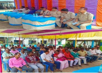 রামনবমী নিয়ে আলোচনা সভা হল আউশগ্রাম থানায়