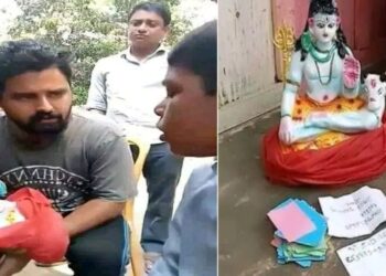 মাদ্রাসার ছাত্রকে দিয়ে মসজিদে শিব মূর্তি রেখে দাঙ্গা লাগানোর চেষ্টা রুখে দিল কক্সবাজারের হিন্দুরা