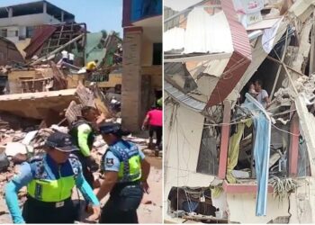 ইকুয়েডরে ৬.৮ মাত্রার ভূমিকম্প,নিহত ১৪, আহত অন্তত ৩৮০, বিধ্বস্ত বহু ভবন