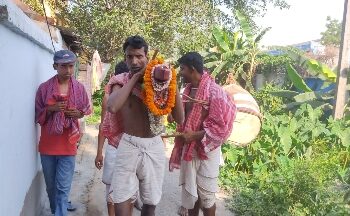 ৫০০ বছরের গাজন উৎসবের ঐতিহ্য বজায় রেখে চলেছে ভাতারের কুলনগর গ্রামবাসী