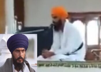 গ্রেফতার খলিস্তানপন্থী নেতা অমৃতপাল সিং