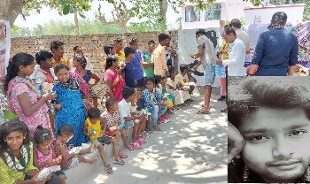 ছেলের স্মৃতিতে তৈরি স্বেচ্ছাসেবী সংস্থার তরফ থেকে ইঁটভাটার শ্রমিকদের দিকে সাহায্যের হাত বাড়ালেন দমদমের মহিলা