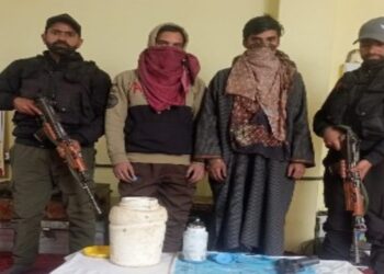 ইউটিউবারের উপর হামলাকারী লস্কর-ই-তৈবার ২ হাইব্রিড জঙ্গি গ্রেফতার শোপিয়ানে