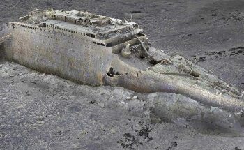 আটলান্টিক মহাসাগরের ১২,৫০০ ফুট গভীরে নিমজ্জিত টাইটানিকের ৩ ডি ছবি প্রকাশ্যে এল