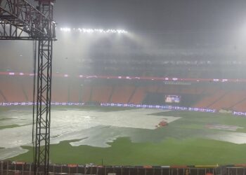 প্রবল বৃষ্টিতে শুরুই হল না আইপিএল ২০২৩- এর ফাইনাল ম্যাচ