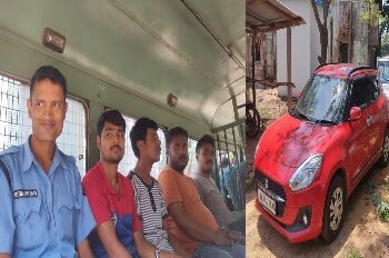 ভাতারে বিপুল পরিমান গাঁজাসহ গ্রেফতার ৫, আটক ২ গাড়ি