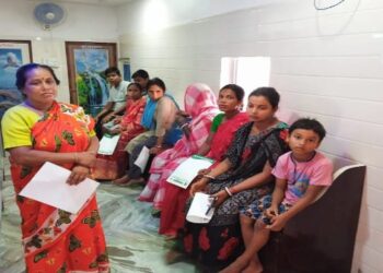 বিনামূল্যে স্বাস্থ্য পরীক্ষা শিবির হল কালনায়