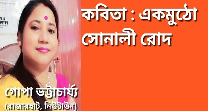 কবিতা : একমুঠো সোনালী রোদ