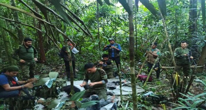 অ্যামাজন জঙ্গলে বিমান বিধ্বস্ত হওয়ার পাঁচ সপ্তাহেরও বেশি সময় পর ৪ শিশু জীবিত উদ্ধার