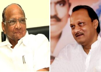 এনসিপির দখল নিয়ে কাকা শরদ পাওয়ার ও ভাইপো অজিত পাওয়ারের দড়ি টানাটানি