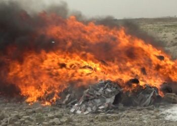 প্রচুর বাদ্যযন্ত্রে আগুনে পুড়িয়ে নষ্ট করে দিল তালিবানরা