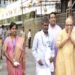চন্দ্রযান-৩ সাফল্য কামনায় তিরুপতি মন্দিরে পূজো দিলেন ইসরোর বিজ্ঞানীরা