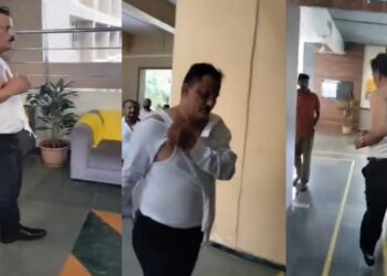 হিন্দু পড়ুয়াদের দিয়ে খ্রিস্টান প্রার্থনা, অধ্যক্ষকে বেদম পেটালো বজরং দলের কর্মীরা