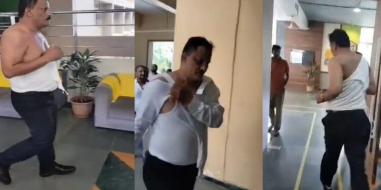 হিন্দু পড়ুয়াদের দিয়ে খ্রিস্টান প্রার্থনা, অধ্যক্ষকে বেদম পেটালো বজরং দলের কর্মীরা