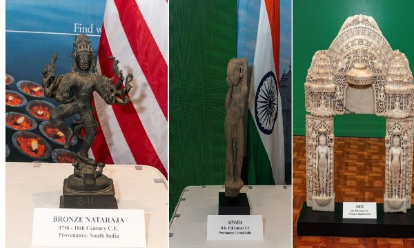 পাচার হওয়া ১০৫ ভারতীয় পুরাকীর্তি ফিরিয়ে দিচ্ছে আমেরিকা, ধন্যবাদ জানালেন প্রধানমন্ত্রী
