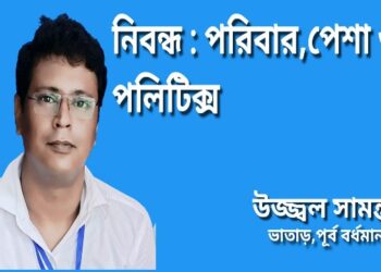 পরিবার,পেশা ও পলিটিক্স