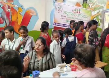 বর্ধমানের স্বেচ্ছাসেবী সংস্থার উদ্যোগে বিনামূল্যে স্বাস্থ্য পরীক্ষা শিবির