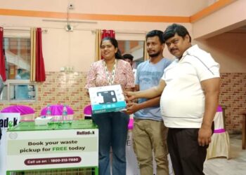 দুর্গাপুরে গড়ে উঠল স্বেচ্ছাসেবী সংস্থার উদ্যোগে ই-বর্জ্য সংগ্রহের ডাস্টবিন